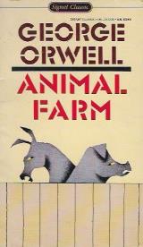 הספר Animal Farm מאת George Orwell  Signet Classics 1986